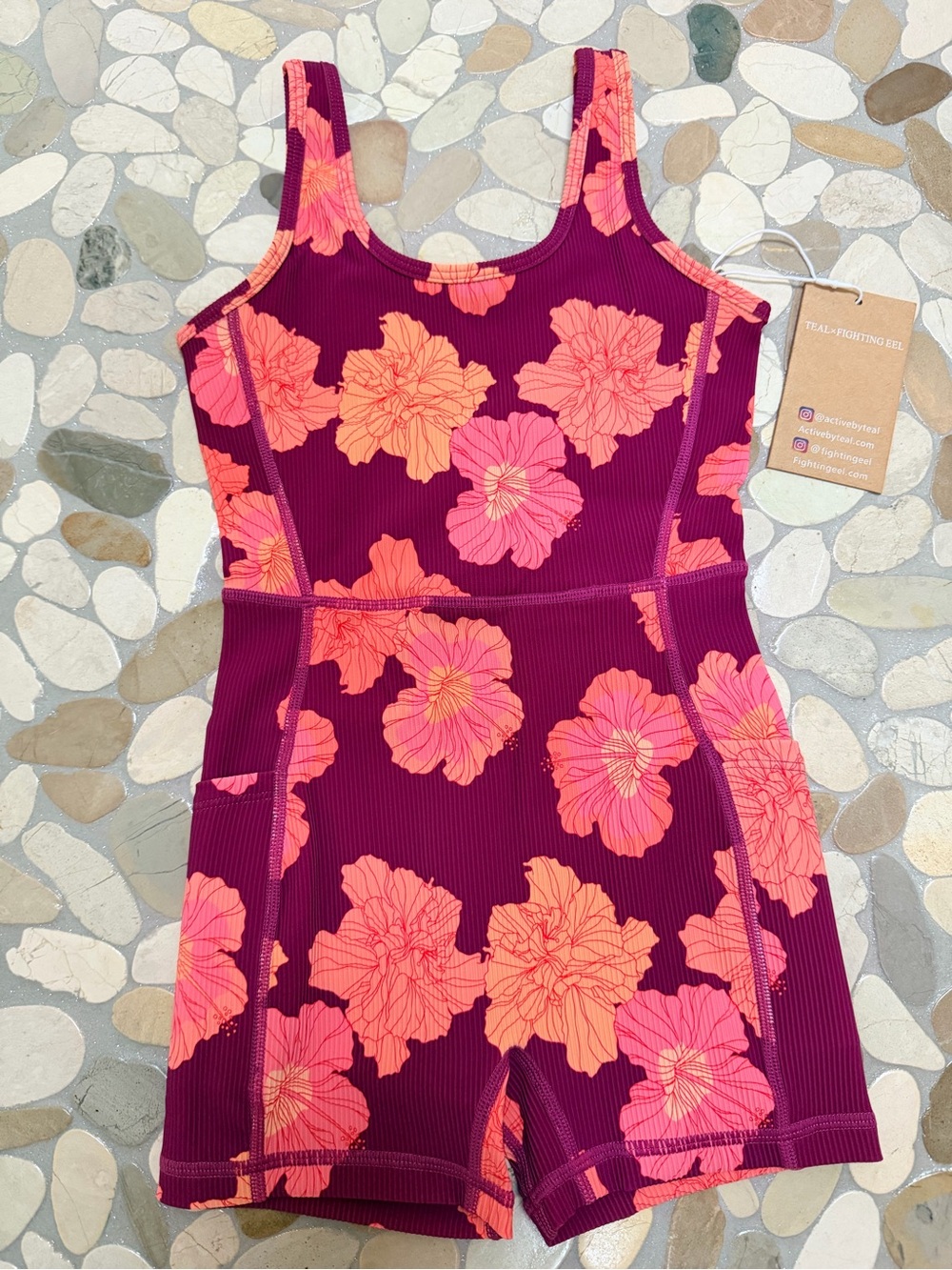 Kids One-Piece FE X TEAL Mini Britt Jumpsuit